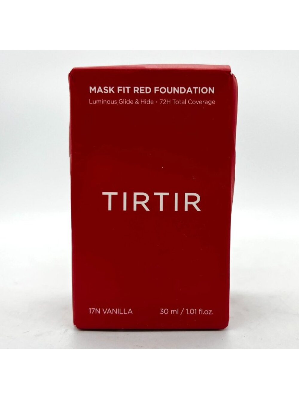TIRTIR Mask Fit Red Foundation 17N Vanilla 30ml 1.01oz Exp 07/08/28